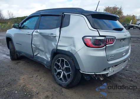 2025 Jeep Compass Limited 4X4 из США, поврежденный, VIN 3C4NJDCN1ST505956